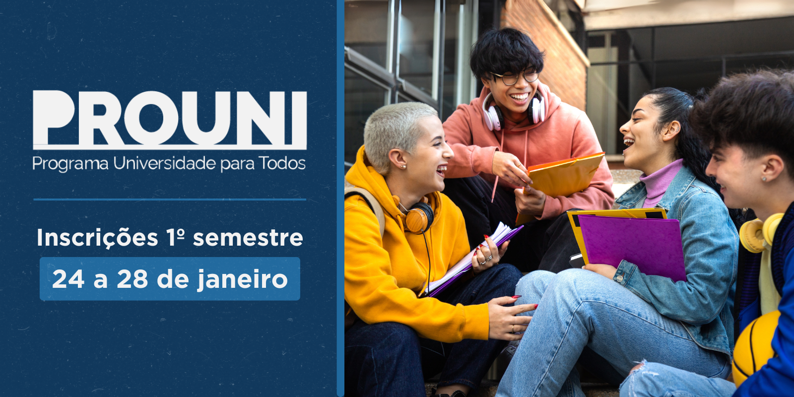 Inscrições para o Prouni 2025 – 1º semestre